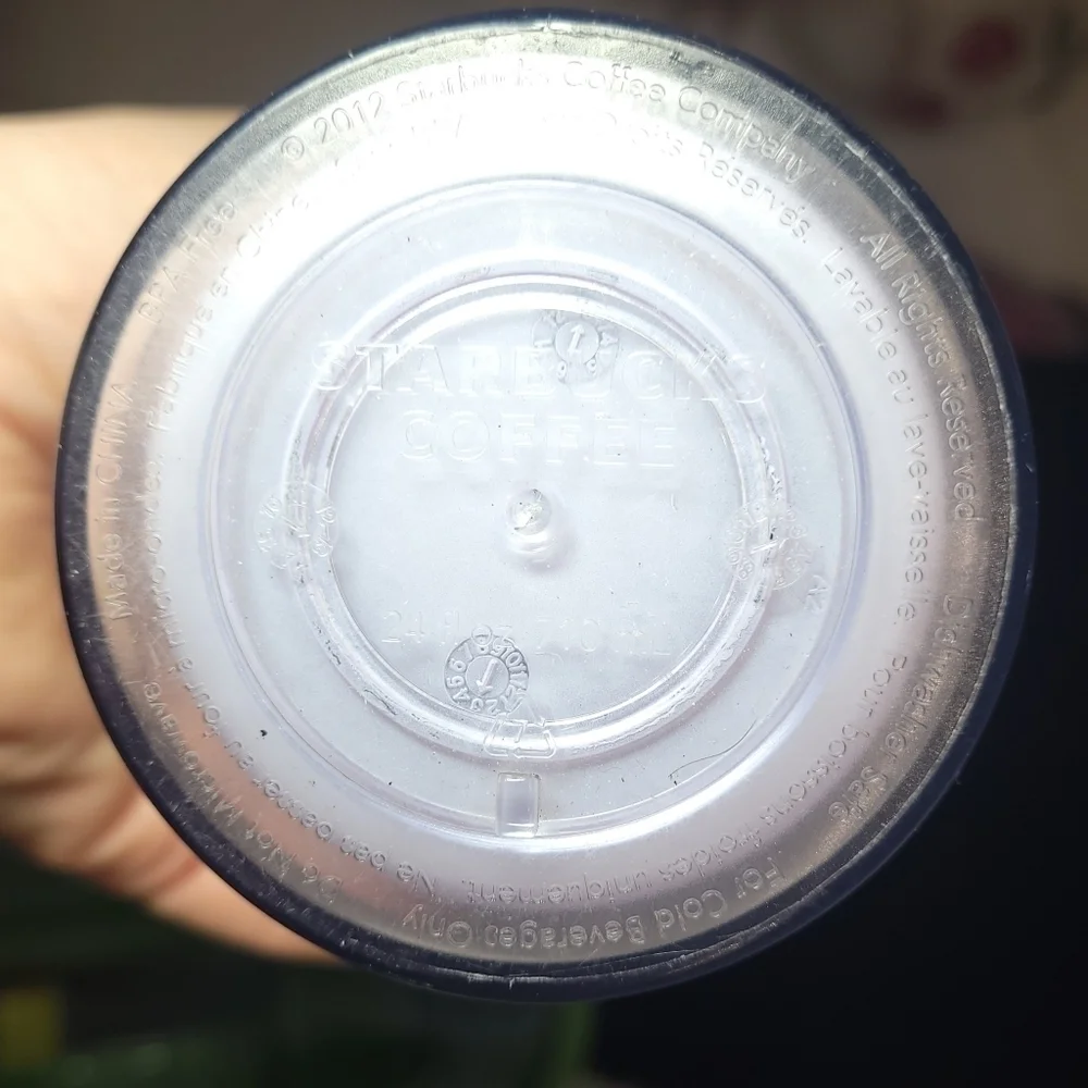Starbucks 2012 frosted venti acrylic cold cup